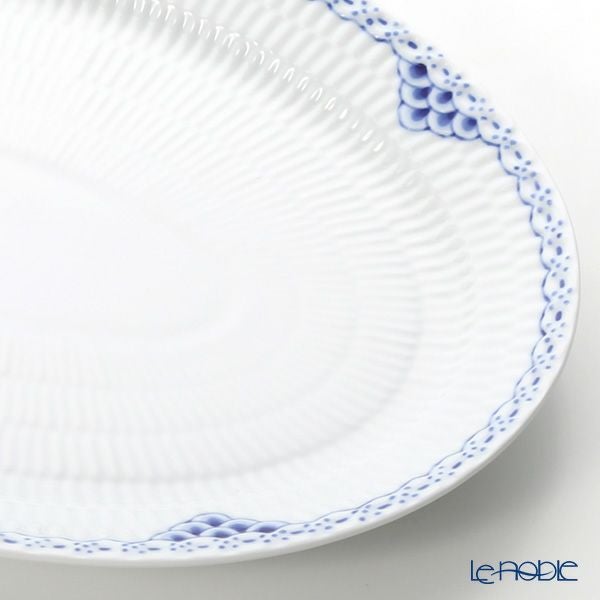 ロイヤルコペンハーゲン（Royal Copenhagen） プリンセス ブルー オーバルディッシュ 28×20cm 1104626