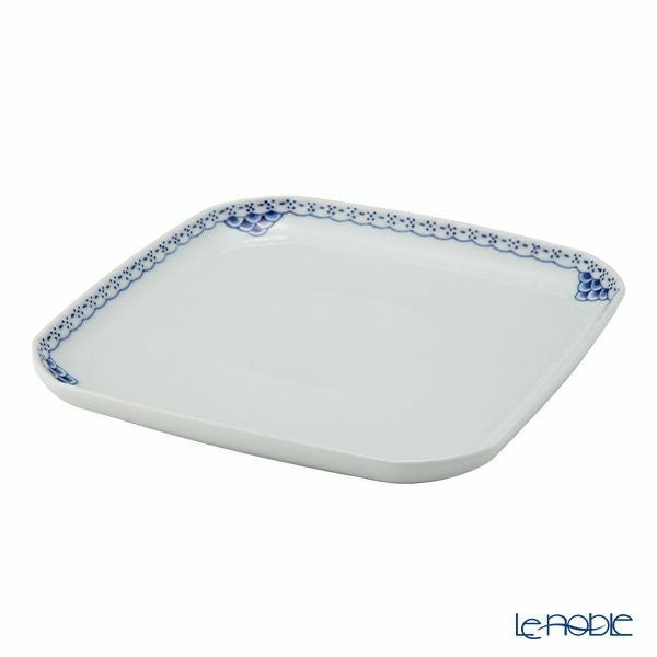 ロイヤルコペンハーゲン（Royal Copenhagen） プリンセス ブルー スクエアディッシュ 21cm 1104720／1066925