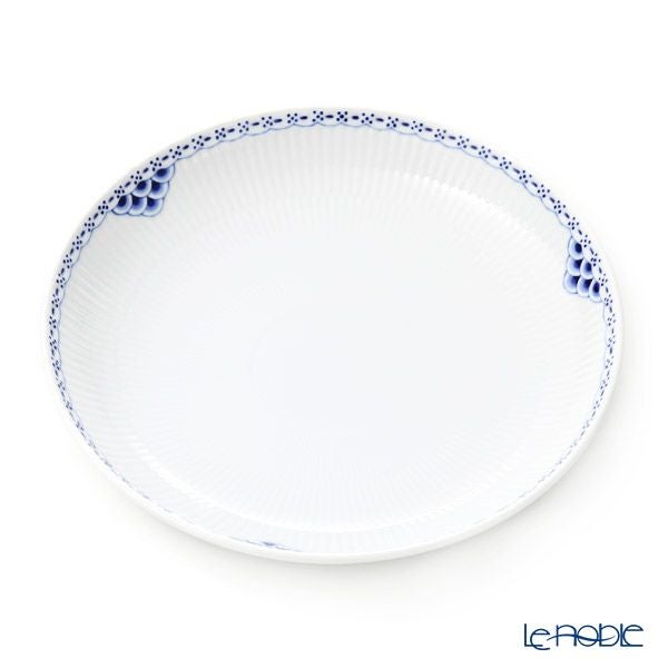 ロイヤルコペンハーゲン（Royal Copenhagen） プリンセス ブルー ディーププレート 25cm 1104731／1027472