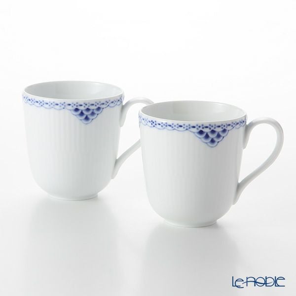 ロイヤルコペンハーゲン（Royal Copenhagen） プリンセス ブルー マグ 280ml ペア 1104919