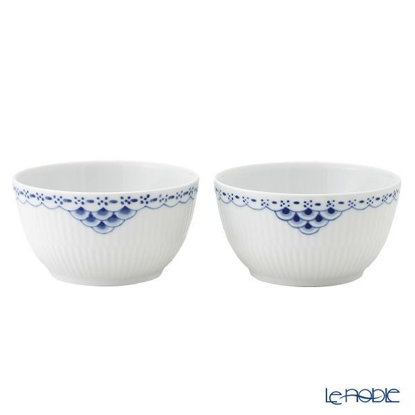 ロイヤルコペンハーゲン（Royal Copenhagen） プリンセス ブルー ボウル 150ml ペア 1104939／1062486