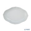 ロイヤルコペンハーゲン（Royal Copenhagen） ホワイト フルーテッド ハーフレース ディッシュ 22×15.5cm 1128353／1017283