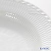 ロイヤルコペンハーゲン（Royal Copenhagen） ホワイト フルーテッド ハーフレース ディッシュ（楕円） 36.5×29cm 1128375／1017285