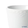 ロイヤルコペンハーゲン（Royal Copenhagen） ホワイト フルーテッド ハーフレース スタイルカップ 260ml 1128495／1027464