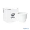 ロイヤルコペンハーゲン（Royal Copenhagen） ホワイト フルーテッド ハーフレース スタイルカップ 260ml 1128495／1027464