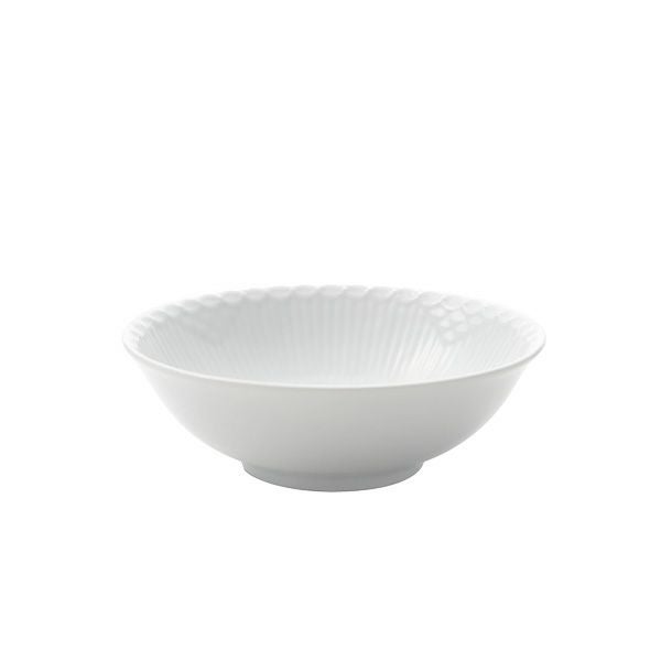 ロイヤルコペンハーゲン（Royal Copenhagen） ホワイト フルーテッド ハーフレース ボウル 5×16cm 1128574／1017288