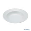 ロイヤルコペンハーゲン（Royal Copenhagen） ホワイト フルーテッド ハーフレース プレート（ディープ） 21cm 1128604／1017291