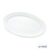 ロイヤルコペンハーゲン（Royal Copenhagen） ホワイト フルーテッド ハーフレース オーバルディッシュ 28cm 1128626／1016792