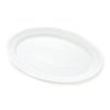 ロイヤルコペンハーゲン（Royal Copenhagen） ホワイト フルーテッド ハーフレース オーバルディッシュ 28cm 1128626／1016792