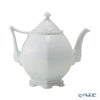 ロイヤルコペンハーゲン（Royal Copenhagen） ホワイト フルーテッド フルレース ティーポット 1000ml 1132141／1052693