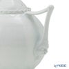 ロイヤルコペンハーゲン（Royal Copenhagen） ホワイト フルーテッド フルレース ティーポット 1000ml 1132141／1052693