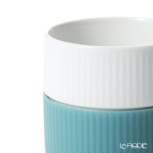 ロイヤルコペンハーゲン（Royal Copenhagen）フルーテッド コントラスト マグカップ 380ml オパール 1291495／1016823