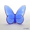 バカラ（Baccarat） オブジェ 2-102-546 ラッキーバタフライ ブルー
