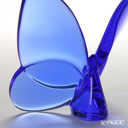 バカラ（Baccarat） オブジェ 2-102-546 ラッキーバタフライ ブルー