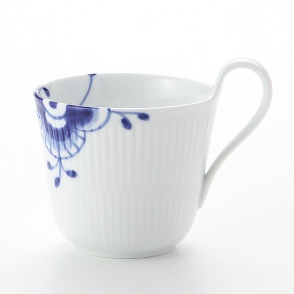 ロイヤルコペンハーゲン（Royal Copenhagen） ブルー フルーテッド メガ ハイハンドル マグ 330ml 2381090／1016878