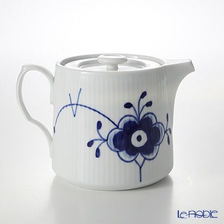 ロイヤルコペンハーゲン（Royal Copenhagen） ブルー フルーテッド メガ ティーポット 600ml 2381129／1020513