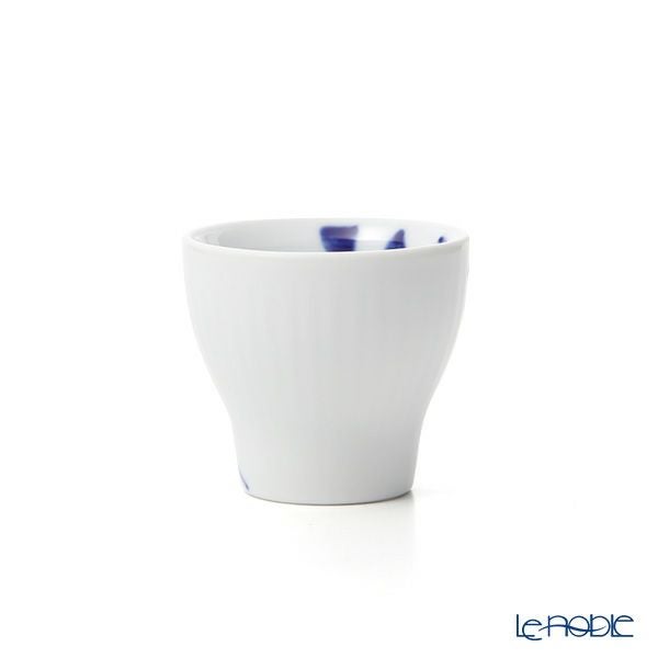 ロイヤルコペンハーゲン（Royal Copenhagen） ブルー フルーテッド メガ エッグ カップ ペア 3×H5.3cm 2381703