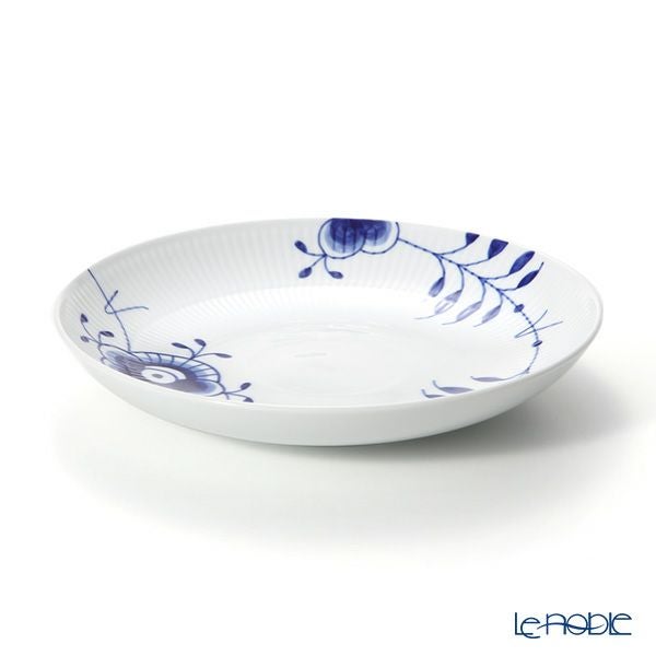 ロイヤルコペンハーゲン（Royal Copenhagen） ブルー フルーテッド メガ ディーププレート 25×H4cm 2381731／1016905