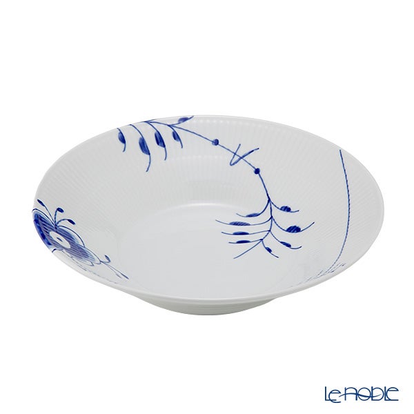 ロイヤルコペンハーゲン（Royal Copenhagen） ブルー フルーテッド メガ パスタプレート 24cm 2382606／1016910