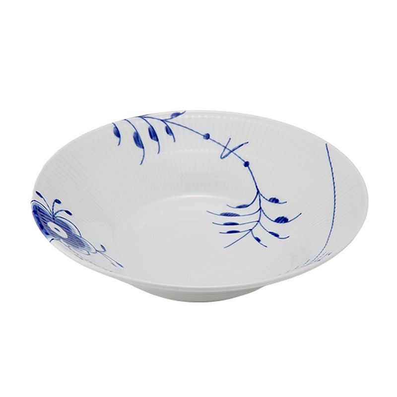 ロイヤルコペンハーゲン（Royal Copenhagen） ブルー フルーテッド メガ パスタプレート 24cm 2382606／1016910