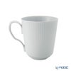 ロイヤルコペンハーゲン（Royal Copenhagen） ホワイト フルーテッド プレイン マグ（L） ペア 380ml 2408043／1016918