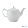 ロイヤルコペンハーゲン（Royal Copenhagen） ホワイト フルーテッド プレイン ティーポット（M） 700ml 2408135