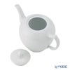 ロイヤルコペンハーゲン（Royal Copenhagen） ホワイト フルーテッド プレイン ティーポット（M） 700ml 2408135