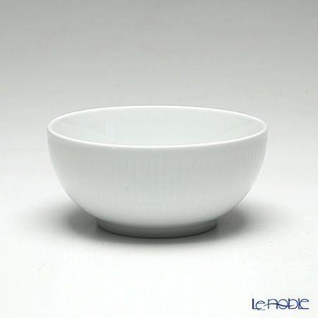 ロイヤルコペンハーゲン（Royal Copenhagen） ホワイト フルーテッド プレイン ボウル 13cm 2408454／1016934
