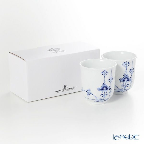 ロイヤルコペンハーゲン（Royal Copenhagen） ブルーパルメッテ カップ 200ml ペア 2500029