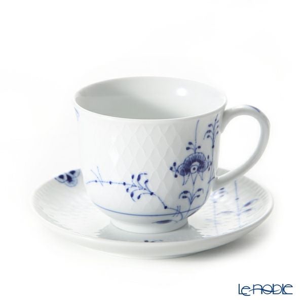 ロイヤルコペンハーゲン（Royal Copenhagen） ブルーパルメッテ カップ＆プレート ペア 160ml 2500030／1017409
