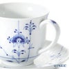 ロイヤルコペンハーゲン（Royal Copenhagen） ブルーパルメッテ カップ＆プレート ペア 160ml 2500030／1017409