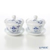 ロイヤルコペンハーゲン（Royal Copenhagen） ブルーパルメッテ 蓋つきカップ＆ソーサー ペア 210ml 2500062