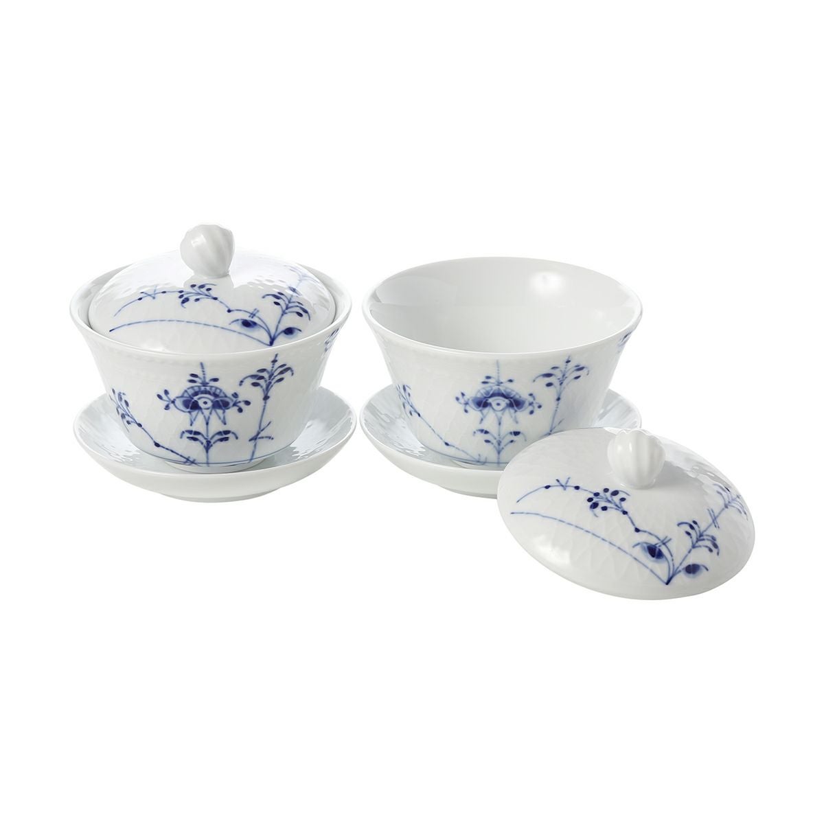 ロイヤルコペンハーゲン（Royal Copenhagen） ブルーパルメッテ 蓋つき