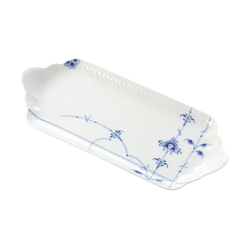 ロイヤルコペンハーゲン（Royal Copenhagen） ブルーパルメッテ トレイ 28.5×12×高さ3cm 2500364