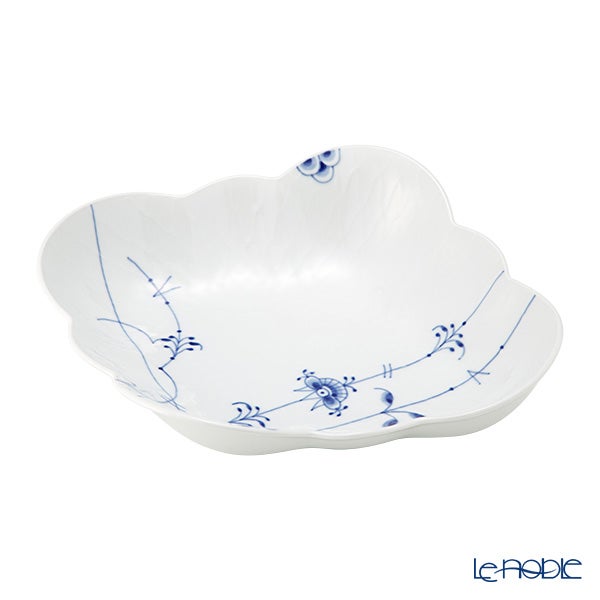 ロイヤルコペンハーゲン（Royal Copenhagen） ブルーパルメッテ フラワーボウル 26×22.5×H6.5 2500578