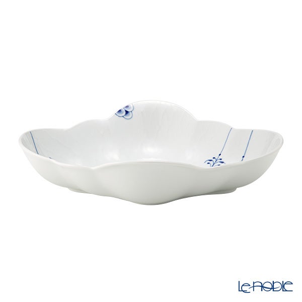 ロイヤルコペンハーゲン（Royal Copenhagen） ブルーパルメッテ フラワーボウル 26×22.5×H6.5 2500578