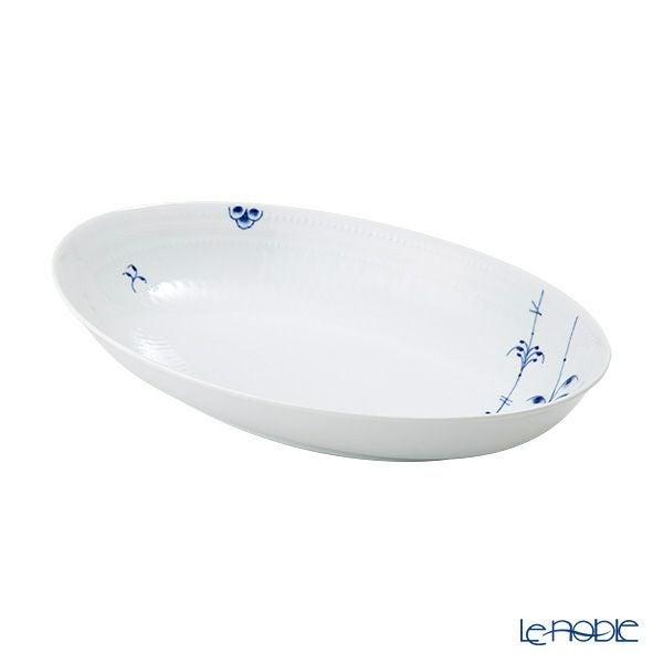 ロイヤルコペンハーゲン（Royal Copenhagen） ブルーパルメッテ オーバルディッシュ 27×16cm