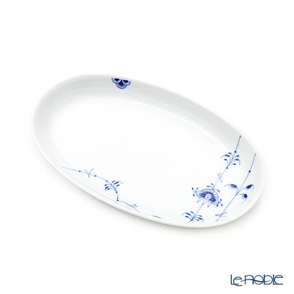 ロイヤルコペンハーゲン（Royal Copenhagen） ブルーパルメッテ オーバルディッシュ S 23×14cm 2500623