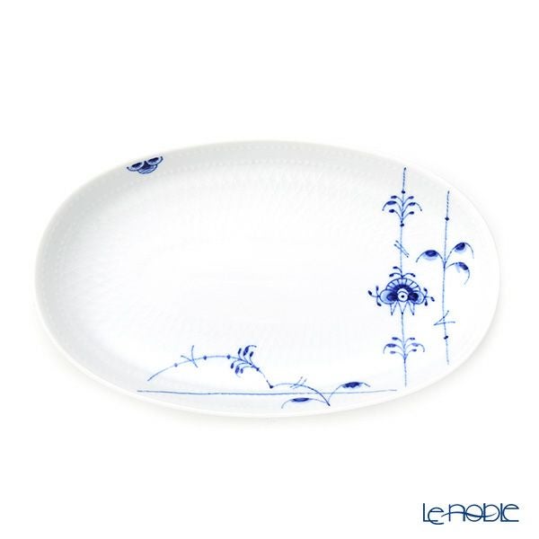 ロイヤルコペンハーゲン（Royal Copenhagen） ブルーパルメッテ オーバルディッシュ S 23×14cm 2500623