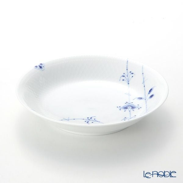 ロイヤルコペンハーゲン（Royal Copenhagen） ブルーパルメッテ ディーププレート 23×H4.5cm 2500734
