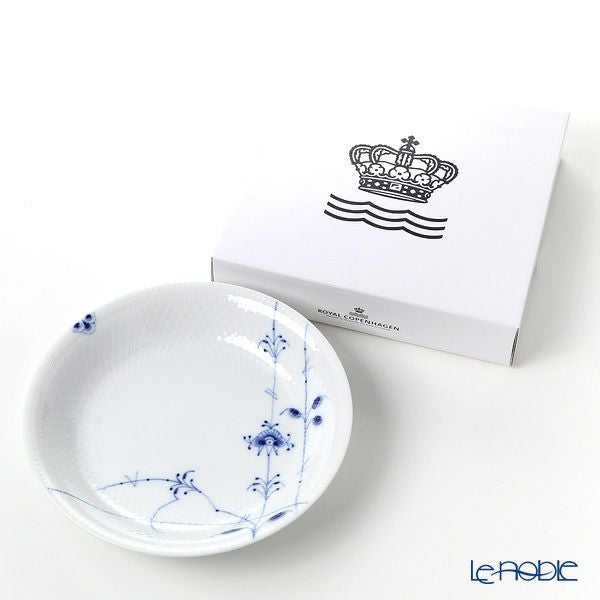 ロイヤルコペンハーゲン（Royal Copenhagen） ブルーパルメッテ ディーププレート 23×H4.5cm 2500734