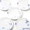 ロイヤルコペンハーゲン（Royal Copenhagen） ブルーパルメッテ プレート10cm 5柄セット 2500904／1052404 小皿／豆皿