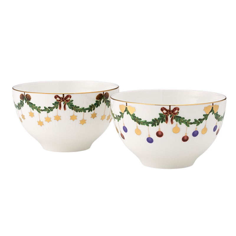 ロイヤルコペンハーゲン（Royal Copenhagen） スターフルーテッド ボウル ペア 2503040／1017437