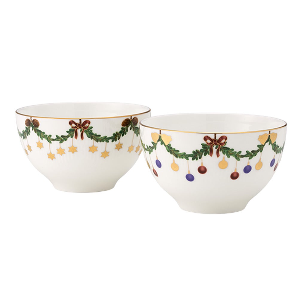 ロイヤルコペンハーゲン（Royal Copenhagen） スターフルーテッド ボウル ペア 2503040／1017437