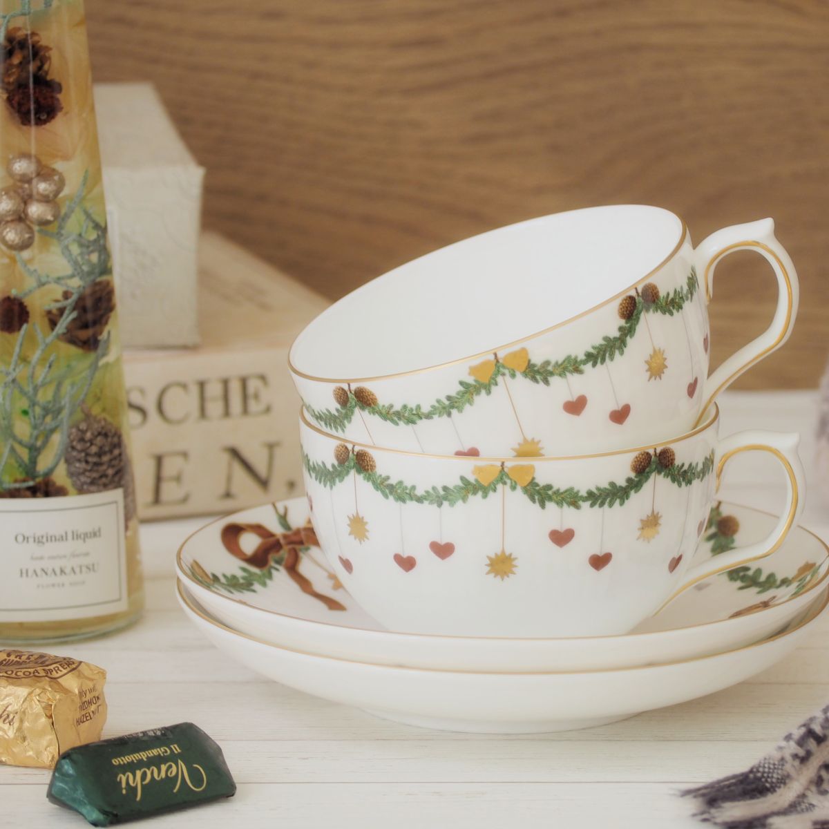 ロイヤルコペンハーゲン（Royal Copenhagen） スターフルーテッド カップ＆ソーサー 280ml 2503086／1019974