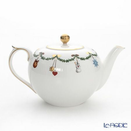 ロイヤルコペンハーゲン（Royal Copenhagen） スターフルーテッド ティーポット 1200ml 2503141／1016965