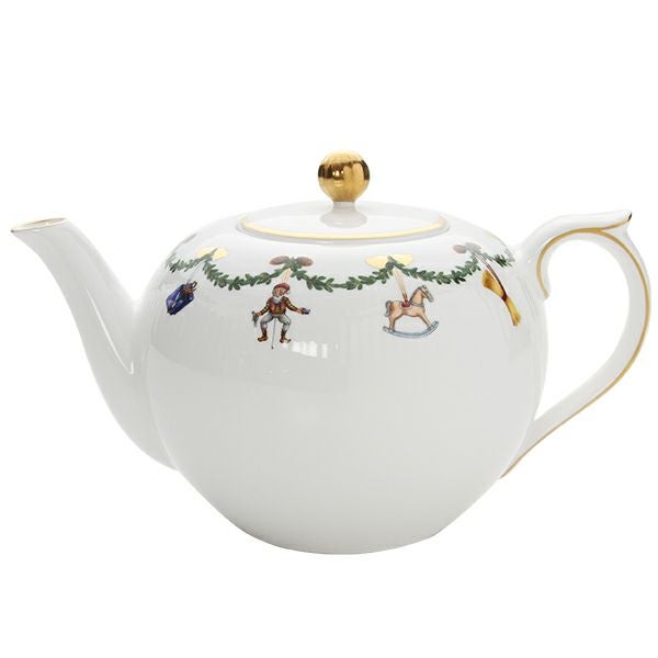 ロイヤルコペンハーゲン（Royal Copenhagen） スターフルーテッド ティーポット 1200ml 2503141／1016965