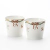 ロイヤルコペンハーゲン（Royal Copenhagen） スターフルーテッド サービング カップ ペア 8×H7.3cm2503149／1017439
