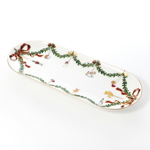 ロイヤルコペンハーゲン（Royal Copenhagen） スターフルーテッド ディッシュ 39cm 2503379／1017444