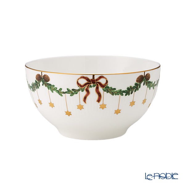 ロイヤルコペンハーゲン（Royal Copenhagen） スターフルーテッド ボウル 18cm 2503457／1017448